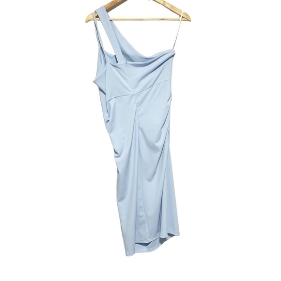Grace Karin Pastel Blue One Shoulder Dress Size L - Picture 3 of 11